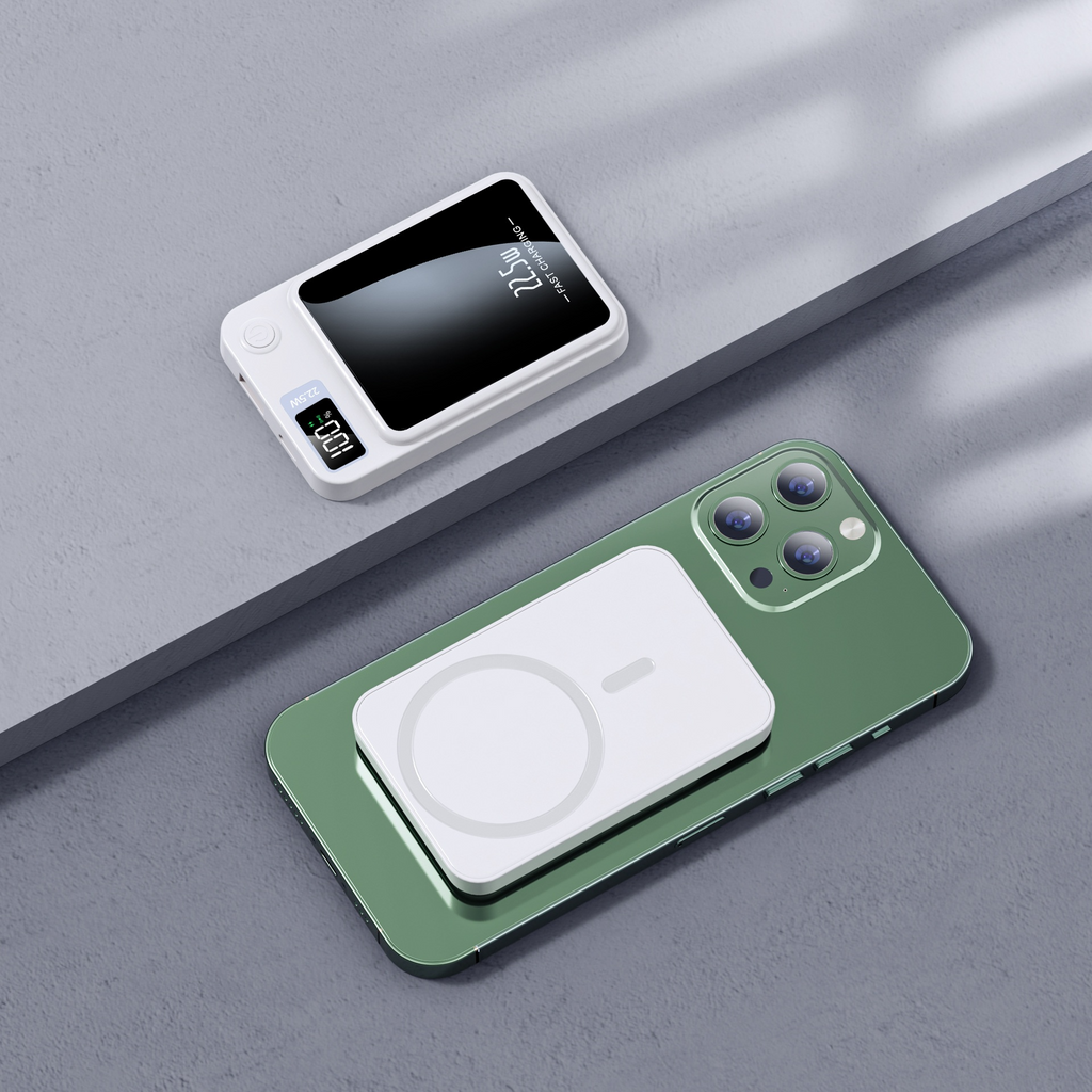Magnetic Wireless power bank portable charger