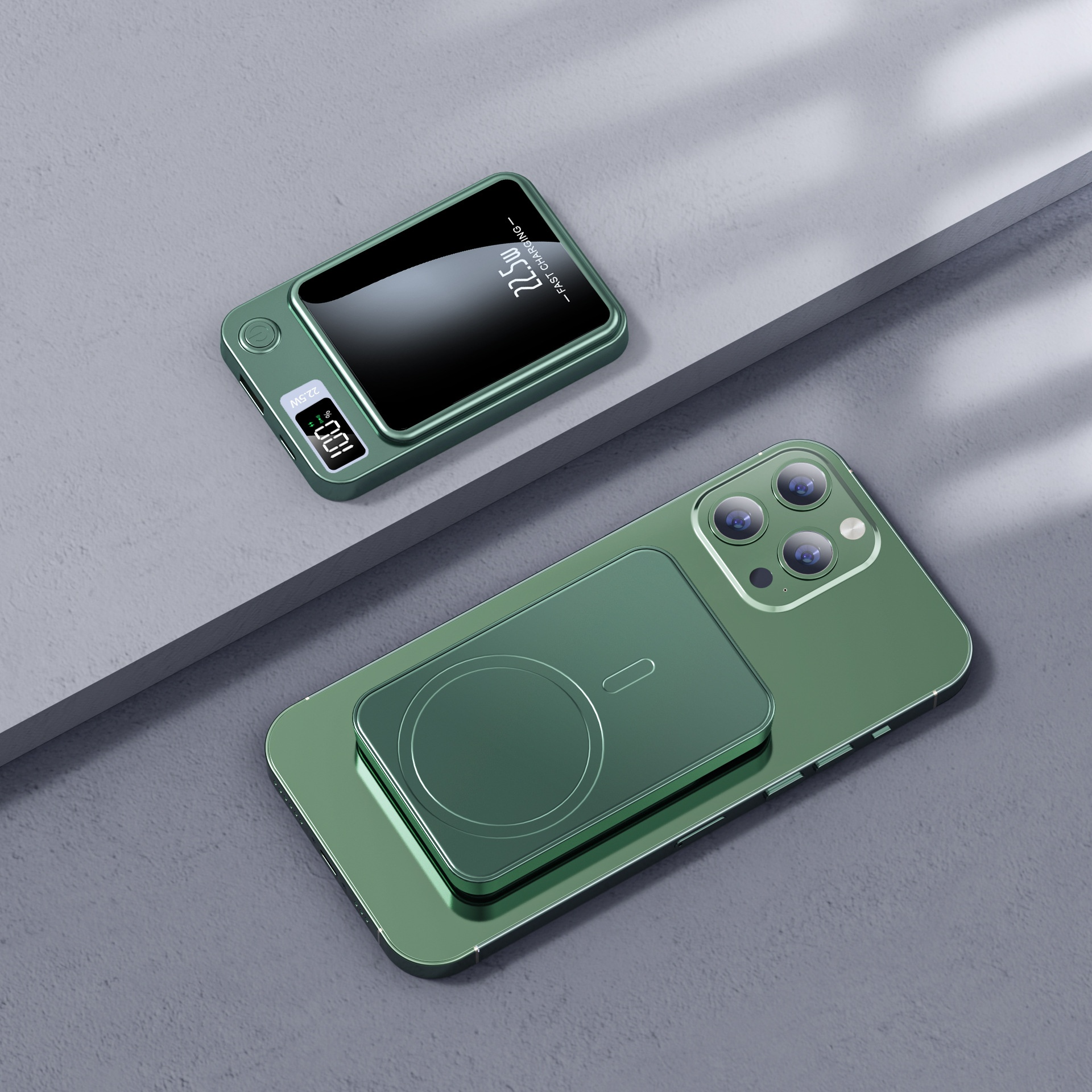 Magnetic Wireless power bank portable charger