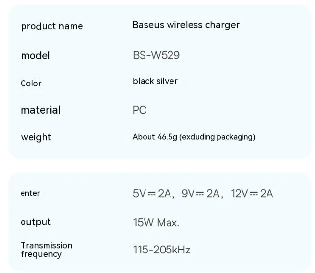 Magnetic Wireless Charger