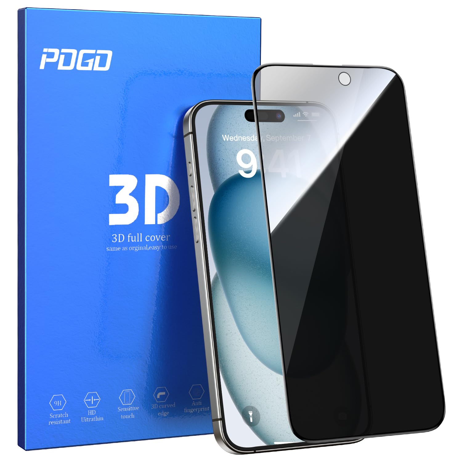 iPhone 15 Privacy Screen Protector