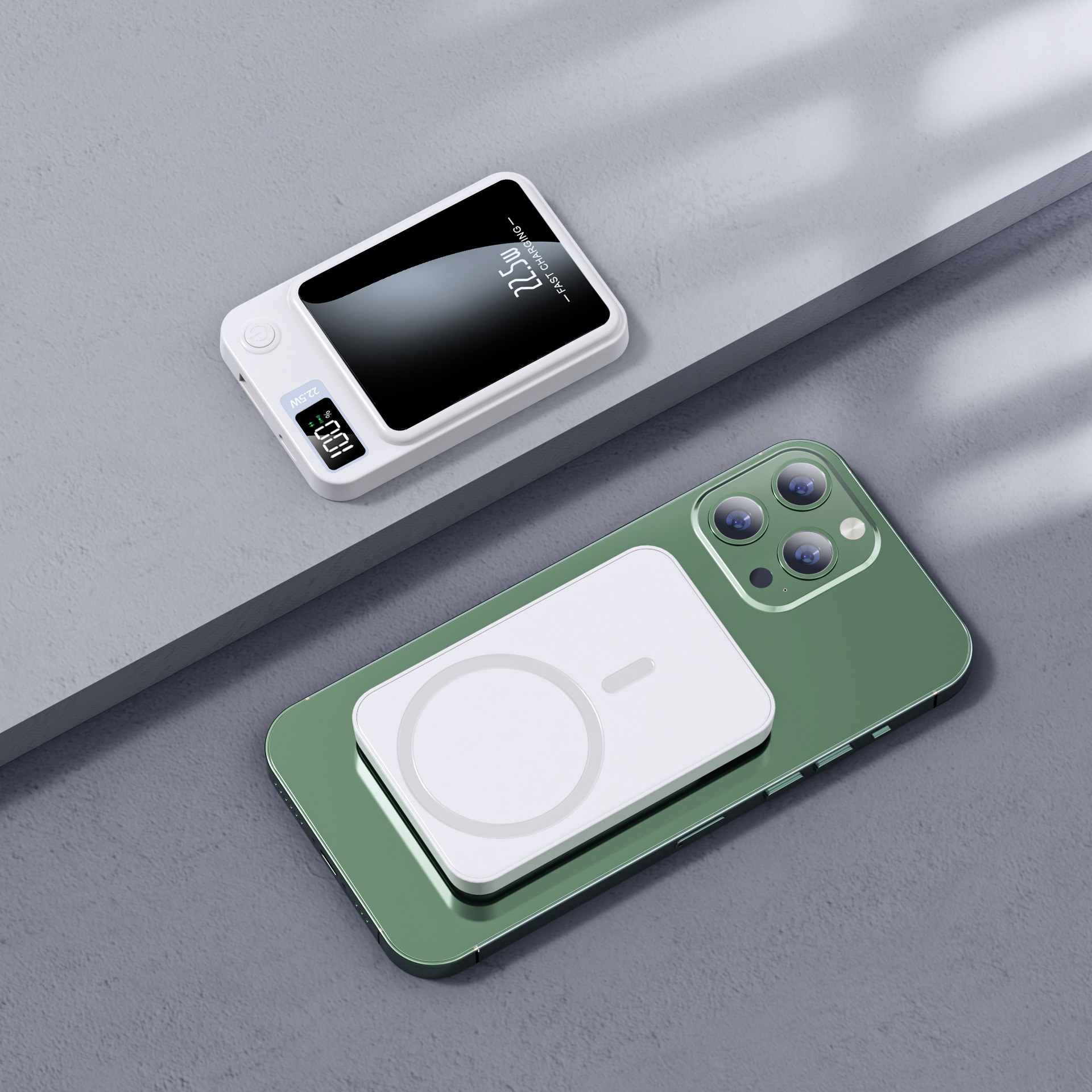 Magnetic Wireless power bank portable charger